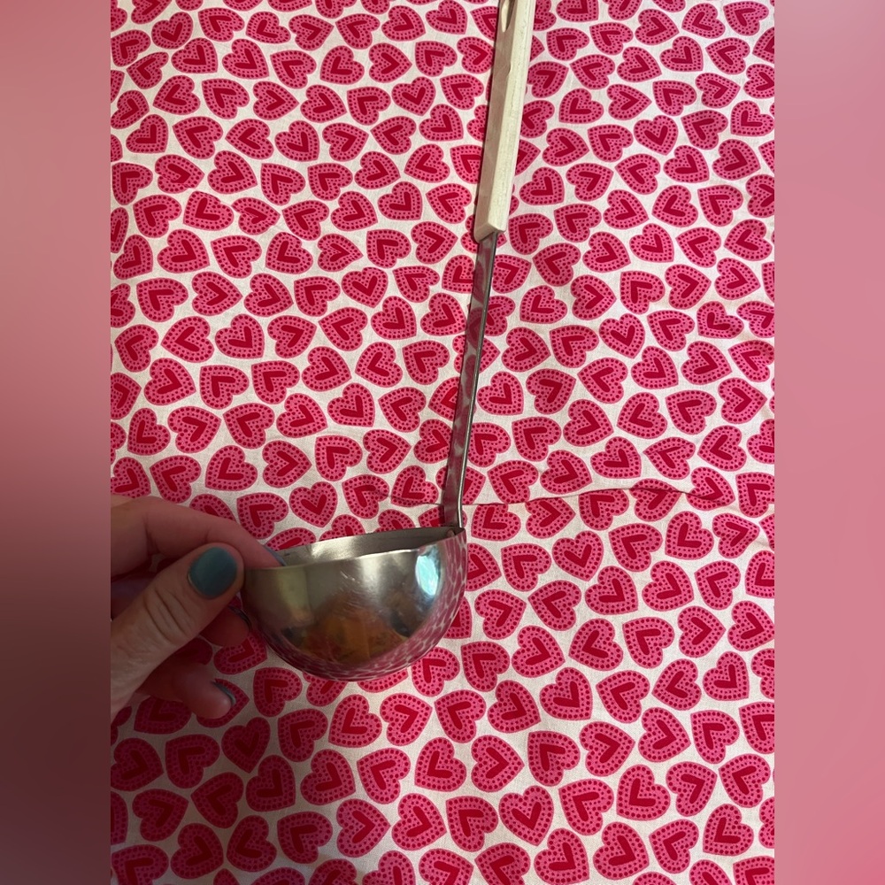 Vintage Kaylan Stainless Steel Handle Kitchen Utensil Ladle